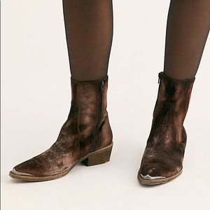 Free People Barbary Boots Mink Color